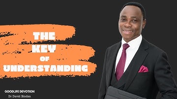 DR. DAVID BINDAN: THE KEY OF UNDERSTANDING