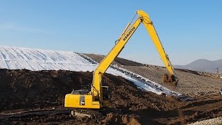 Komatsu Pc210 Dash 10 Super Long Front Excavator