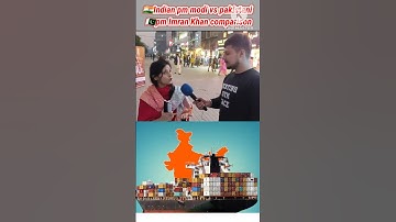 🇮🇳Indian PM Modi vs 🇵🇰pakistani PM Imran  Khan comparison pakistani reaction