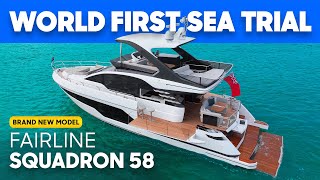 Driving the £1.6 Million Fairline Squadron 58