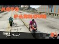 GTA Online - Школьники Играют(Мото - Паркур)#3