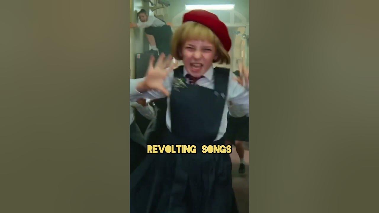 Do you know in Matilda The Musical "Revolting Children" song says word that is book #shorts #viral