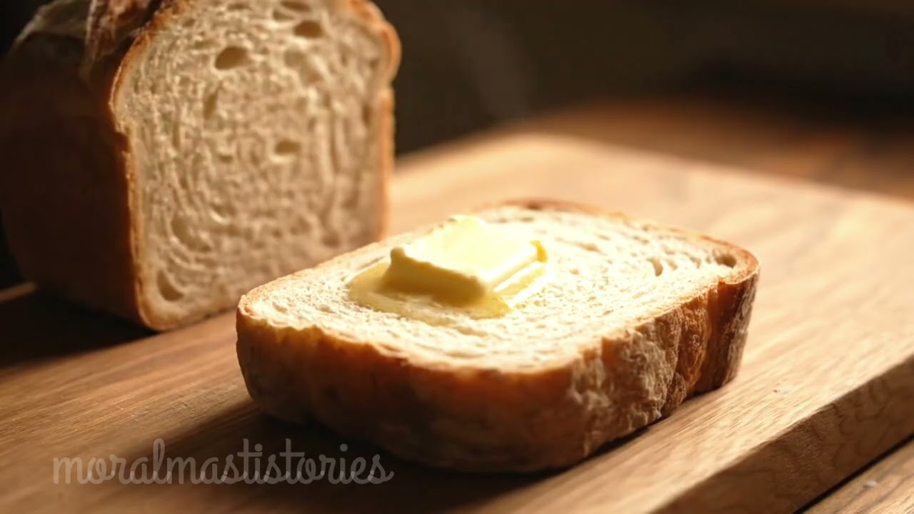 The morning bread ritual @Moralmastistories @ghibli style