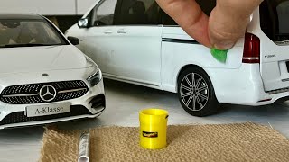 Fierce Fight Between the Popular Hatchback Car and the Luxury MPV Minibus | Diecast Model Cars