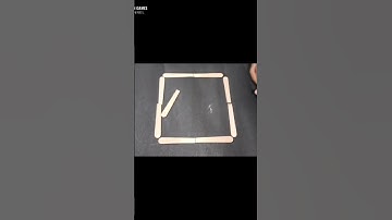 puzzle:92-ADD 4STICK SPLIT SQUARE #trending #puzzle #viral #brainteaser
