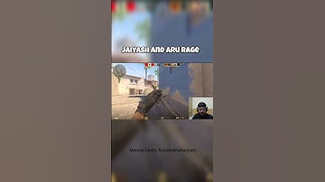 @jaiyaxh @ItzAruGod @arpitbaala rage moments in CS GO 2 #shorts #youtubeshorts #viral