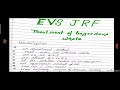 Hazardous wastes treatment most important topics for Environmental sciences NET JRF evs jrf