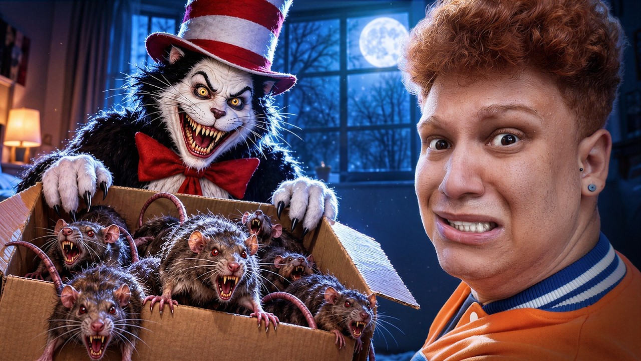 O GATO DA CARTOLA ENVIOU UMA CAIXA MISTERIOSA...