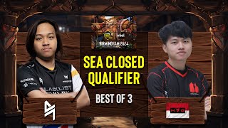 Full Game: Blacklist vs MAG.Indonesia Game 1 (BO3) ESL One Birmingham 2024: SEA Closed Qualifier