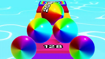 2048  Ball Run 2048 - All Levels Mobile Gameplay Walkthrough Android iOS (Level 161-170)