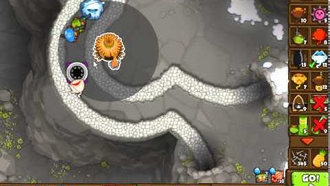 BMC - Monkey Tail map - 29 round Triple MOAB tile - Hardcore Mode (city lv32)