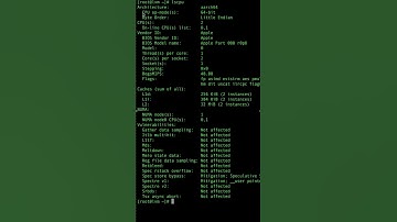 lscpu Command in Linux Explained in 30 Seconds! 🧠 | CPU Info Check 🔍 #linuxshorts #sysadmin #short