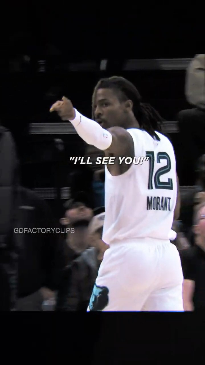 Ja Morant was ready to square up ?