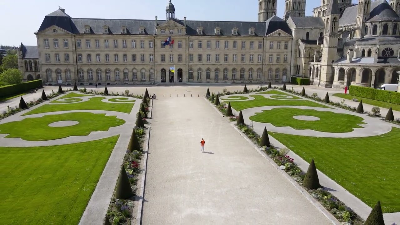 video PICSEL DRONE à la mairie de Caen sur youtube