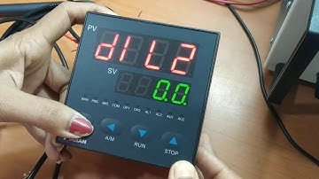 Yudian controller setting