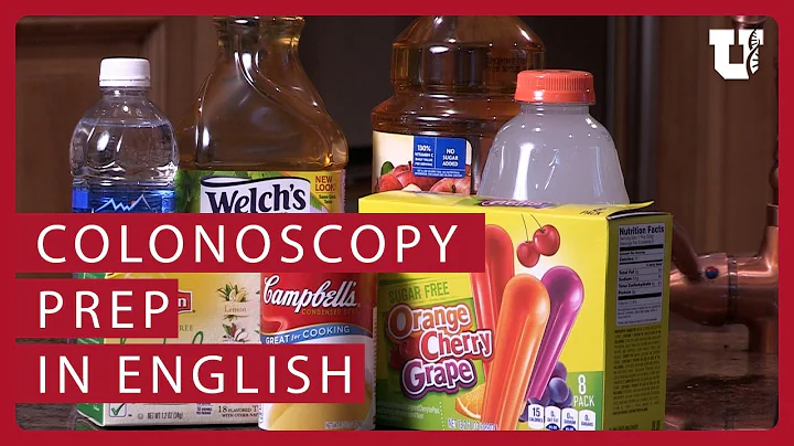 Colonoscopy Prep in English (Updated Guidelines)