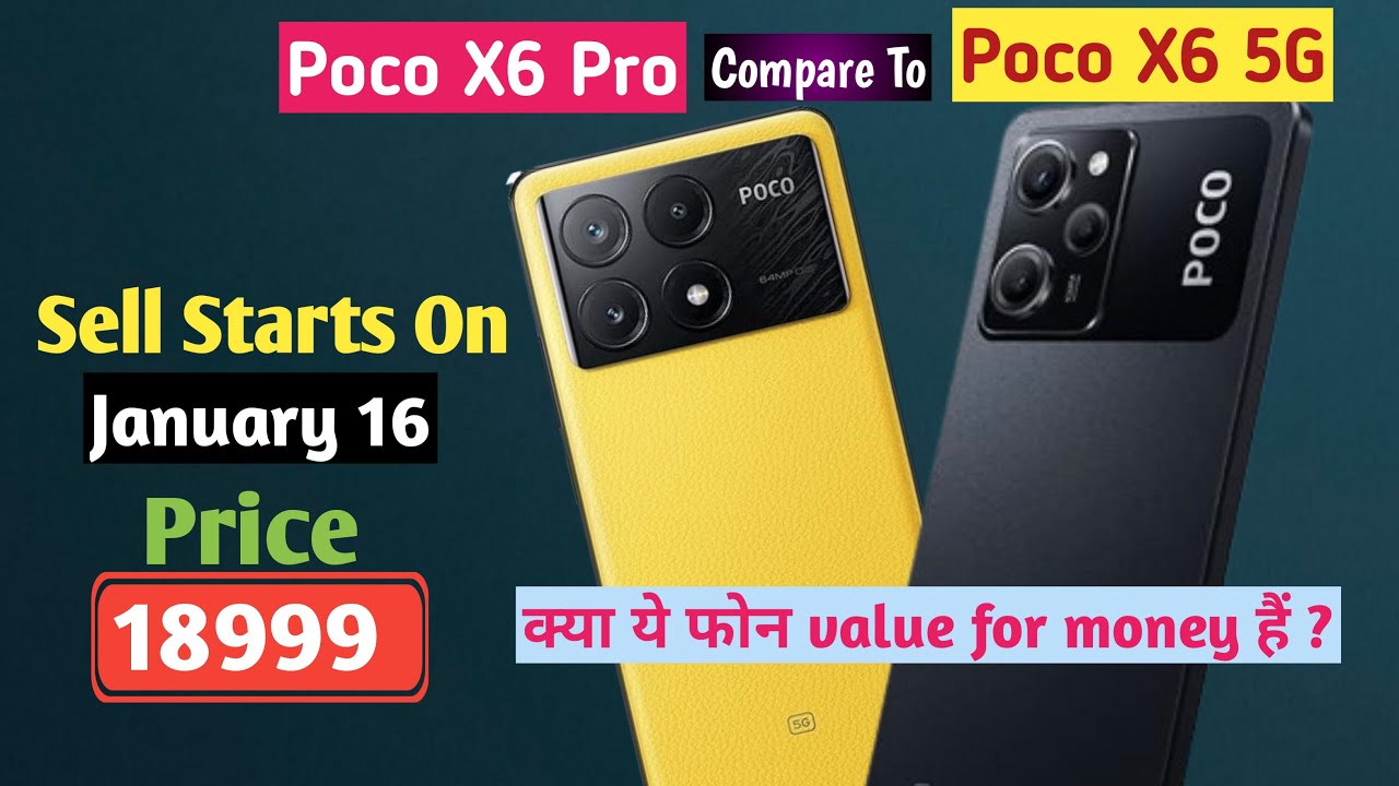 Poco X6 Series🔥Latest Smartphone 2024, Poco X6 5G