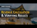 [Modeling 101] 3.9. Revenue Calculation and Verifying Results