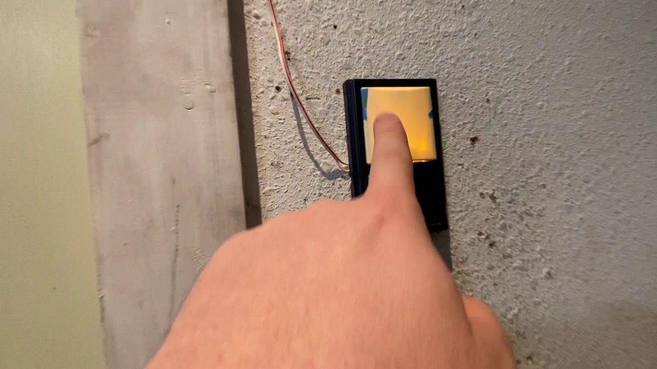 Installed the soft glow panel