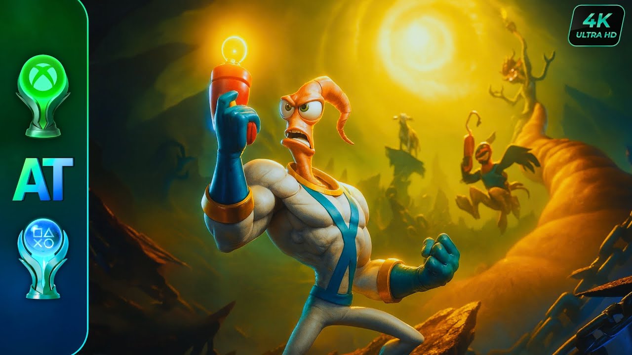 Entering Jim's Universe Together - [Earthworm Jim HD] - 100
