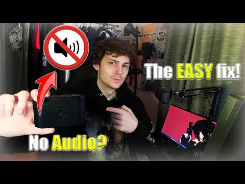 NO AUDIO on Capture card EASY FIX! (Elgato, Any Capture card.) Working in 2025
