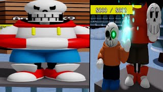 Undertale: Unbalanced Sans AUs Battles Characters with phase
