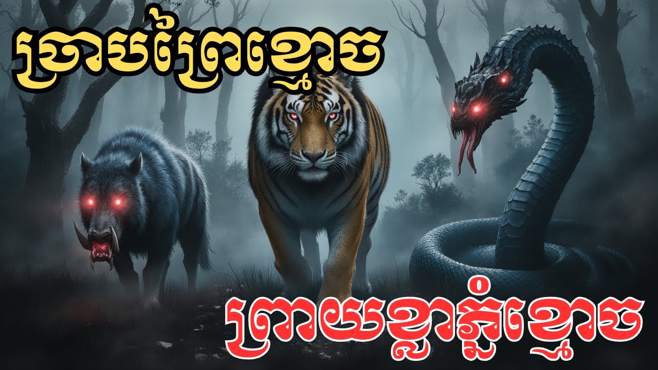ច្រាបព្រាយខ្លាសាហាវលើភ្នំខ្មោច! [២រឿងព្រេងខ្មោចពិត] មិនហ៊ានស្តាប់តែម្នាក់ឯងទេ!.
