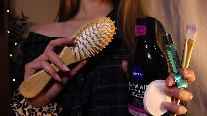 ASMR Let’s Get You Ready For Bed 🌙 Skincare & Hair (layered sounds, no talking, personal attention)