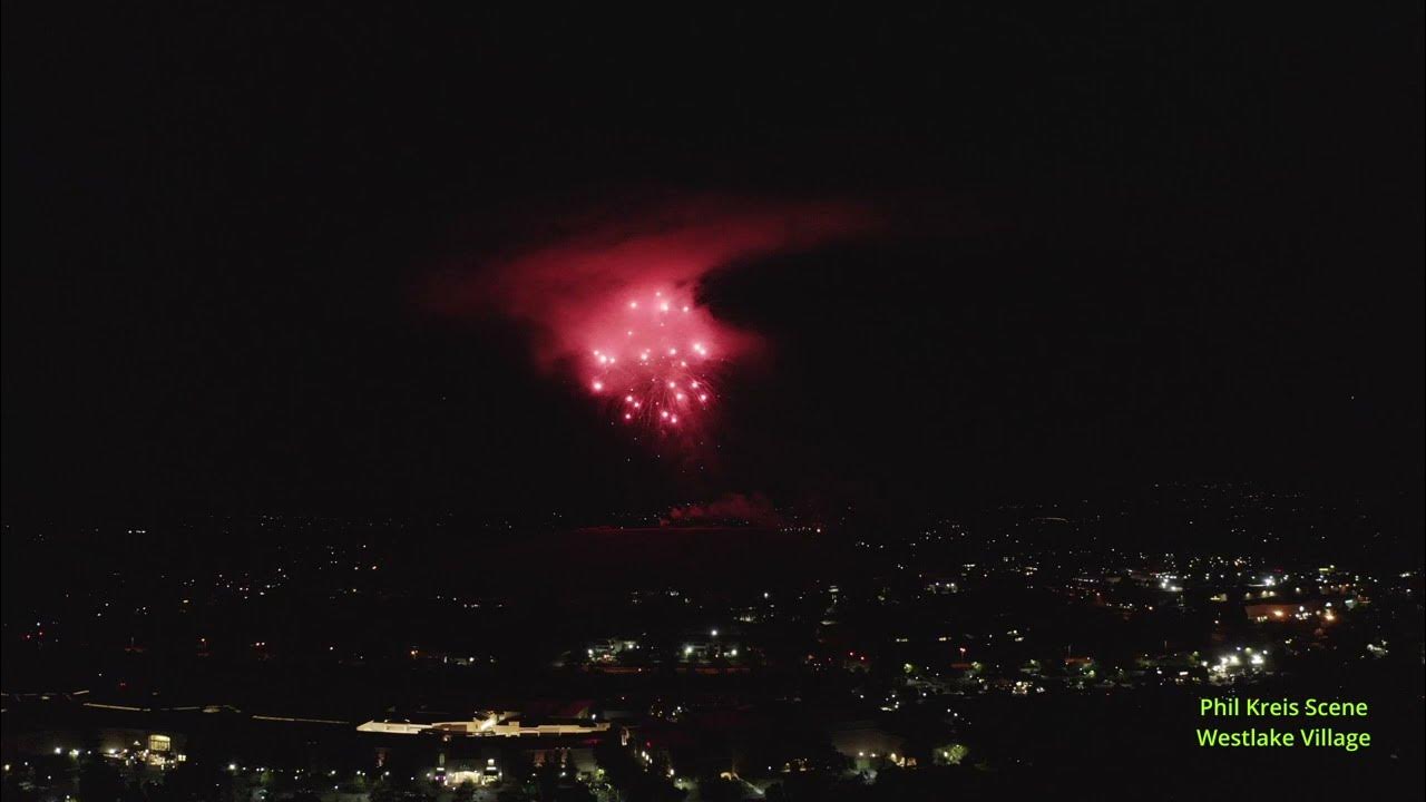 4th of July 2022 Fireworks Thousand Oaks YouTube
