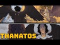 Thanatos the god who personifies death  greek mythology in comics  see u in history