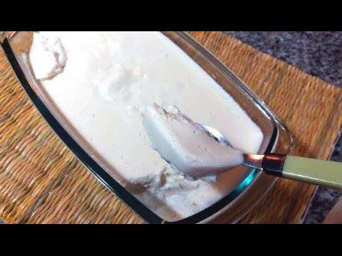 طريقة صنع قشطة منزلية فاخرة لكافة الحلويات - YouTube