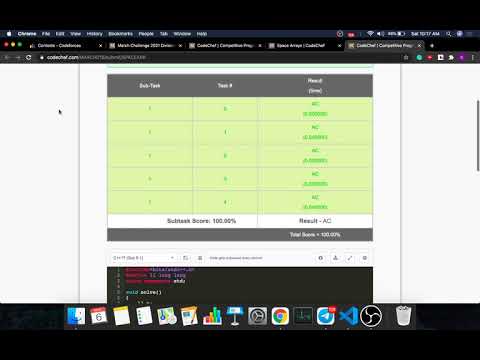 Space Array | SPACEARR | CodeChef | Full Solution(100 pts) | March Long Challenge