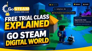     Inside GO STEAM Digital World | Free Trial Class Walkthrough