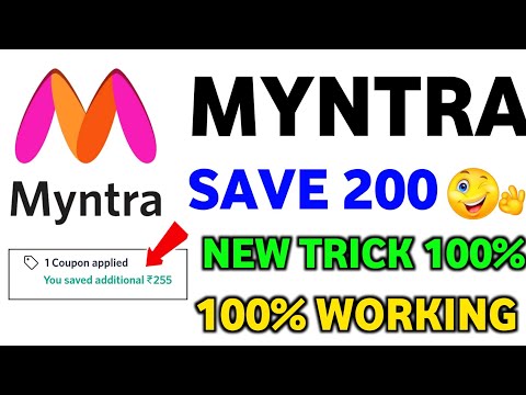 ❤Myntra 200 Promo Code Kaise Use Kare 100%Discount|❤Myntra Coupon Kaise Use Kare|MyntraNew Code 2022