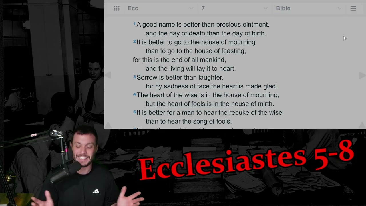 Under the sun (Ecclesiastes 5-8) *Re-Upload*