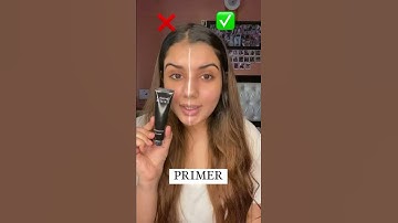 PRIMER V/S NO PRIMER #shorts #howto #primer
