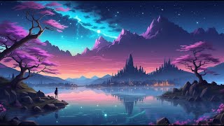 LoFi ~ Stargazing ~ Night Sky ~ Ambient music for Sleeping and Relaxing ~🍀~ Study Session