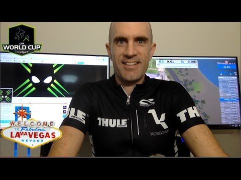 Wideo: Zwift rozpoczyna transmisję na żywo przed publicznością podczas Las Vegas World Cup