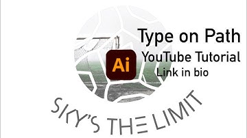 How to use “type on path” tool adobe illustrator for iPad Pro (real quick)