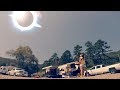 TOTAL SOLAR ECLIPSE TIME LAPSE - Hayesville North Carolina