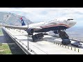 Huge Plane Emergency Landing On Bridge| GTA 5