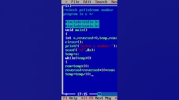 palindrome no check program in c #Palindrome #easy#code  #Programming #CProgram #shorts  #MK_Coder01