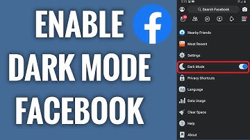 How To Enable Dark Mode On Facebook App (2022 UPDATE WORKING)
