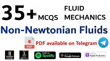 Non Newtonian Fluids | Fluid Types | Fluid Mechanics | Civil Engineering | Simplified Learning