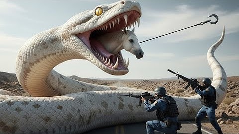 Brave Heroes Save Poor Horse From Ferocious Giant Snake | Unraveled Mystery