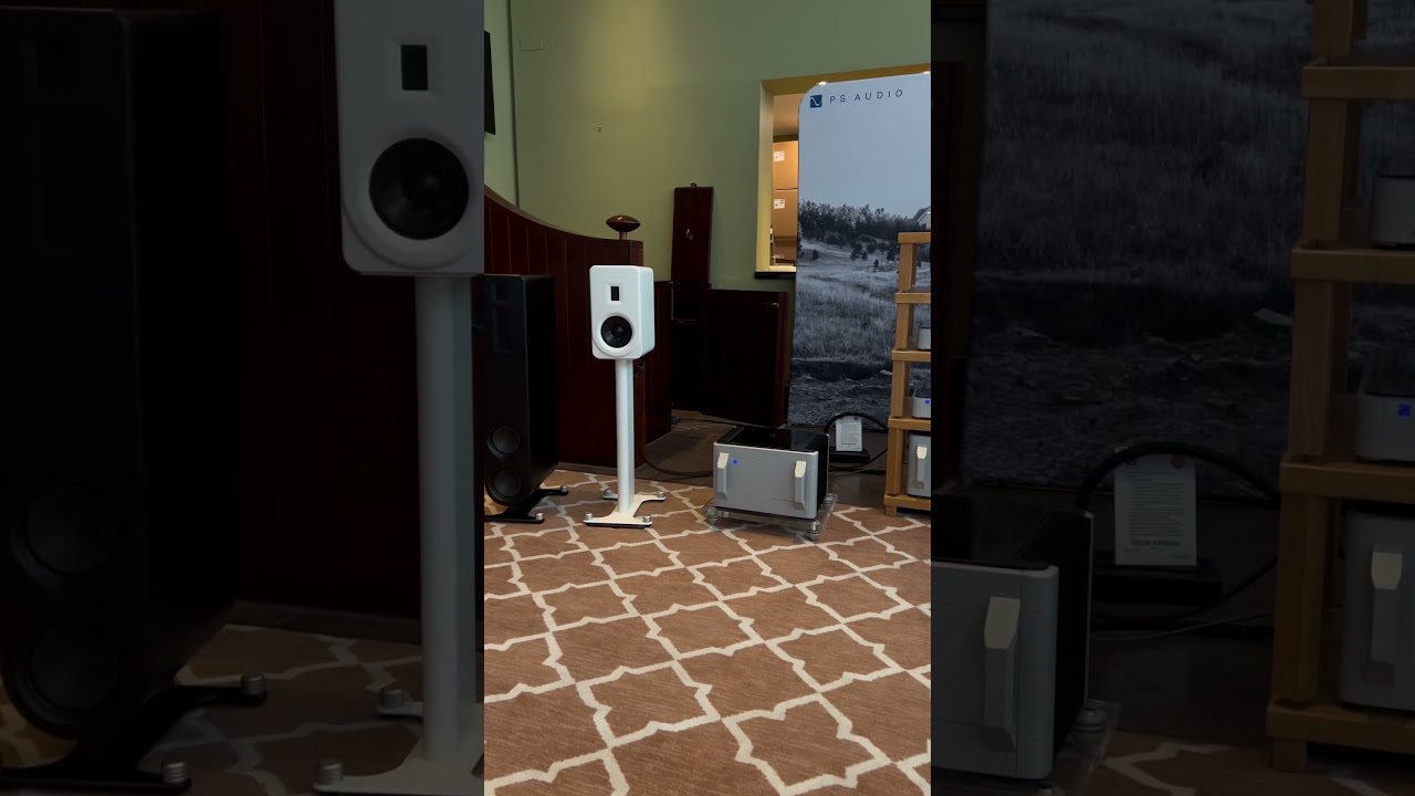 PS Audio FR5 Speakers and System at the UK HiFi Live Show 2024
