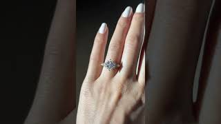 Princess Cut Cluster Ring ✨ | Lab Grown Diamond Beauty