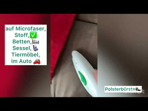 Polsterbürste gegen Haare