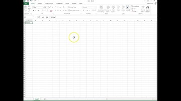 Excel Screencast