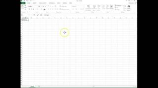 Excel Screencast